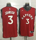 Toronto Raptors #3 James Johnson Red Stitched NBA Jersey,baseball caps,new era cap wholesale,wholesale hats